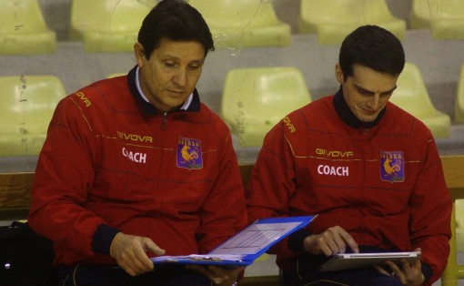 coach Ignazio Nappa ed il suo assistente Luigi Bracciano