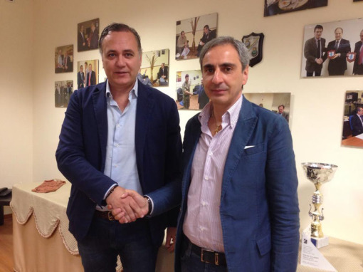 Il Presidente Di Meo e Ciro Giugliano