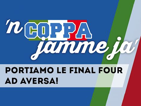 «’N Coppa Jamme Ja», la sottoscrizione popolare arriva al PalaJacazzi. Domani un salvadanaio per le Final Four