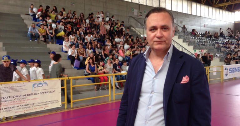 Il presidente Di Meo questa mattina a Radio Crc