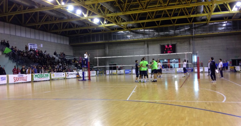 Il PalaJacazzi festeggia con la sua Mobilya Volleyball Aversa. La Virtus Potenza cade 3-0