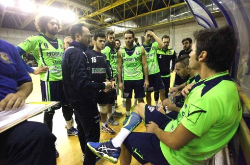 Coach Paquale Bosco e la squadra